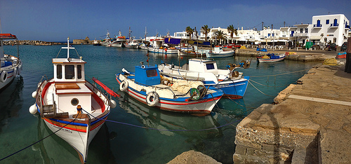 Die Stadt Naousa – Insel Paros