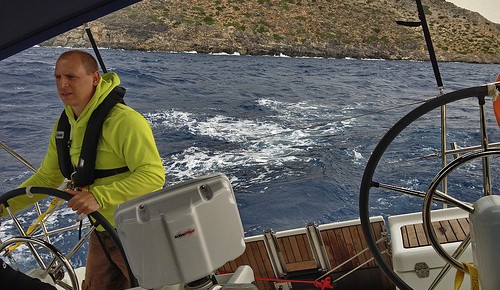 Kurzer Ausflug raus aus der Bucht (343 nM)