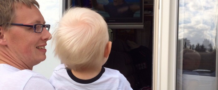 Fußball WM am Preikestolen